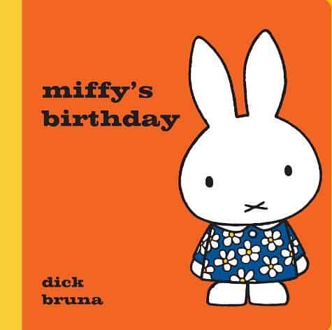 Salah satu buku cerita kelinci Miffy