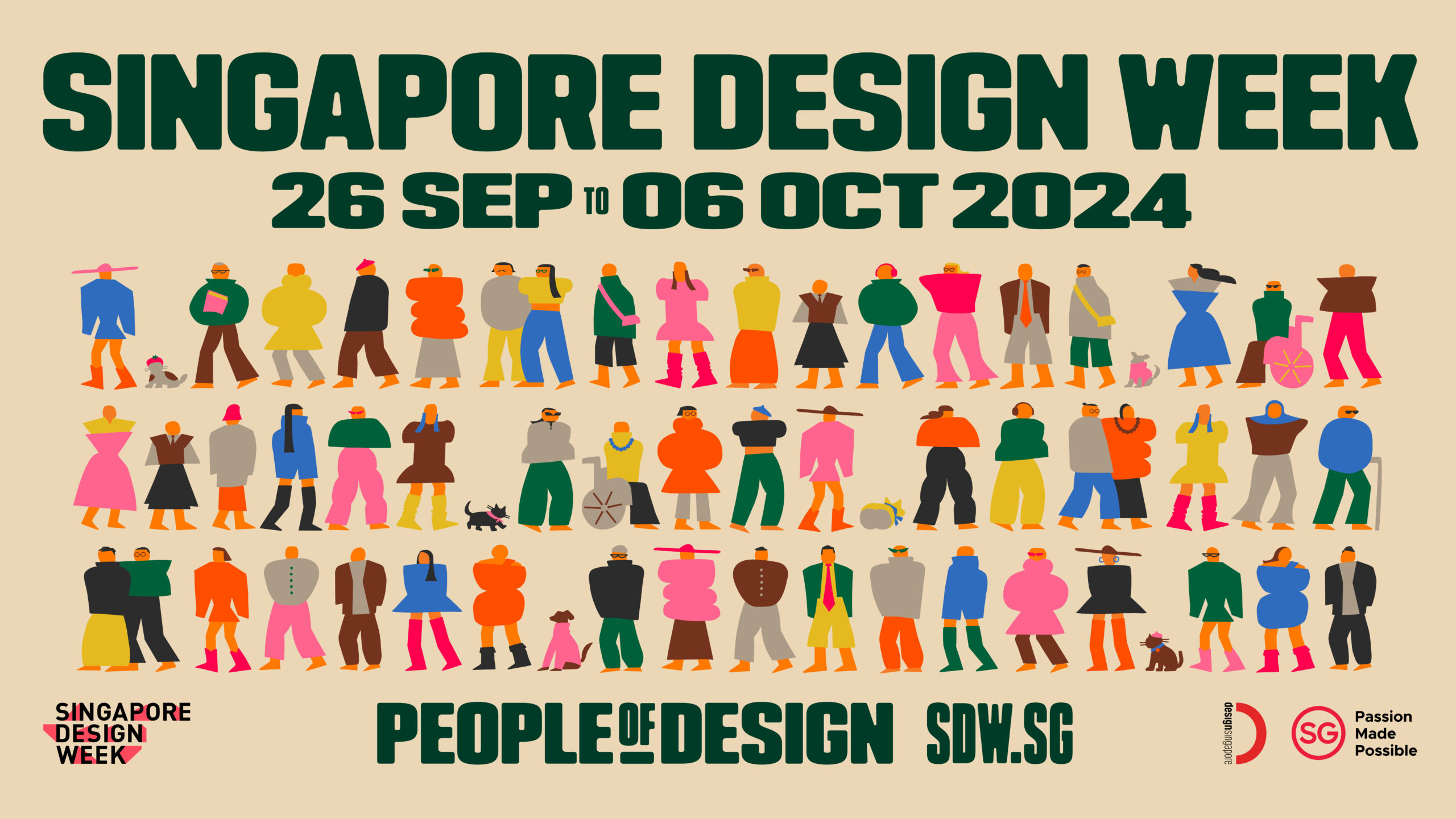 “People of Design” Jadi Tema Singapore Design Week 2024