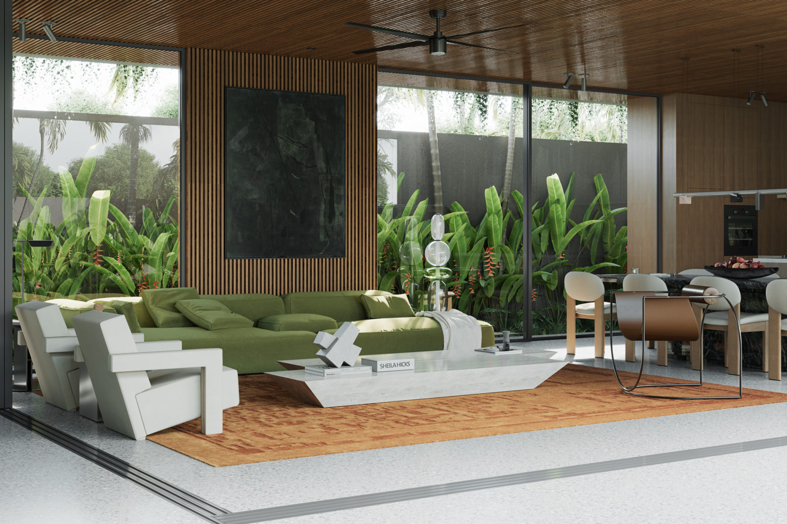 The Collection memberikan living room nyaman dan mewah