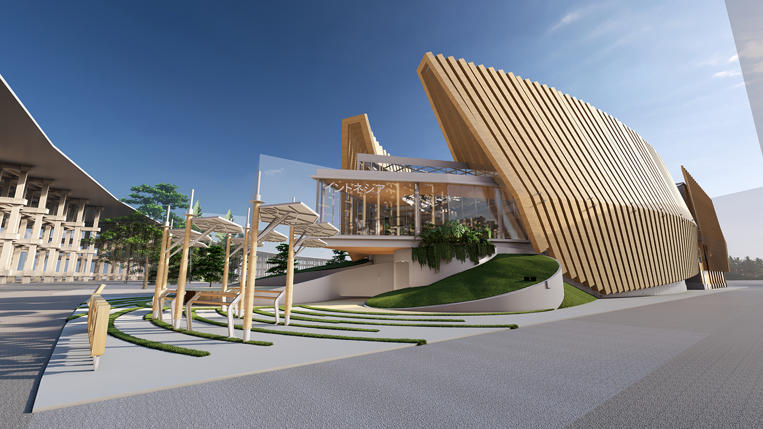 </noscript>Melihat Lebih Dekat Desain Paviliun Indonesia di World Expo 2025 Osaka
