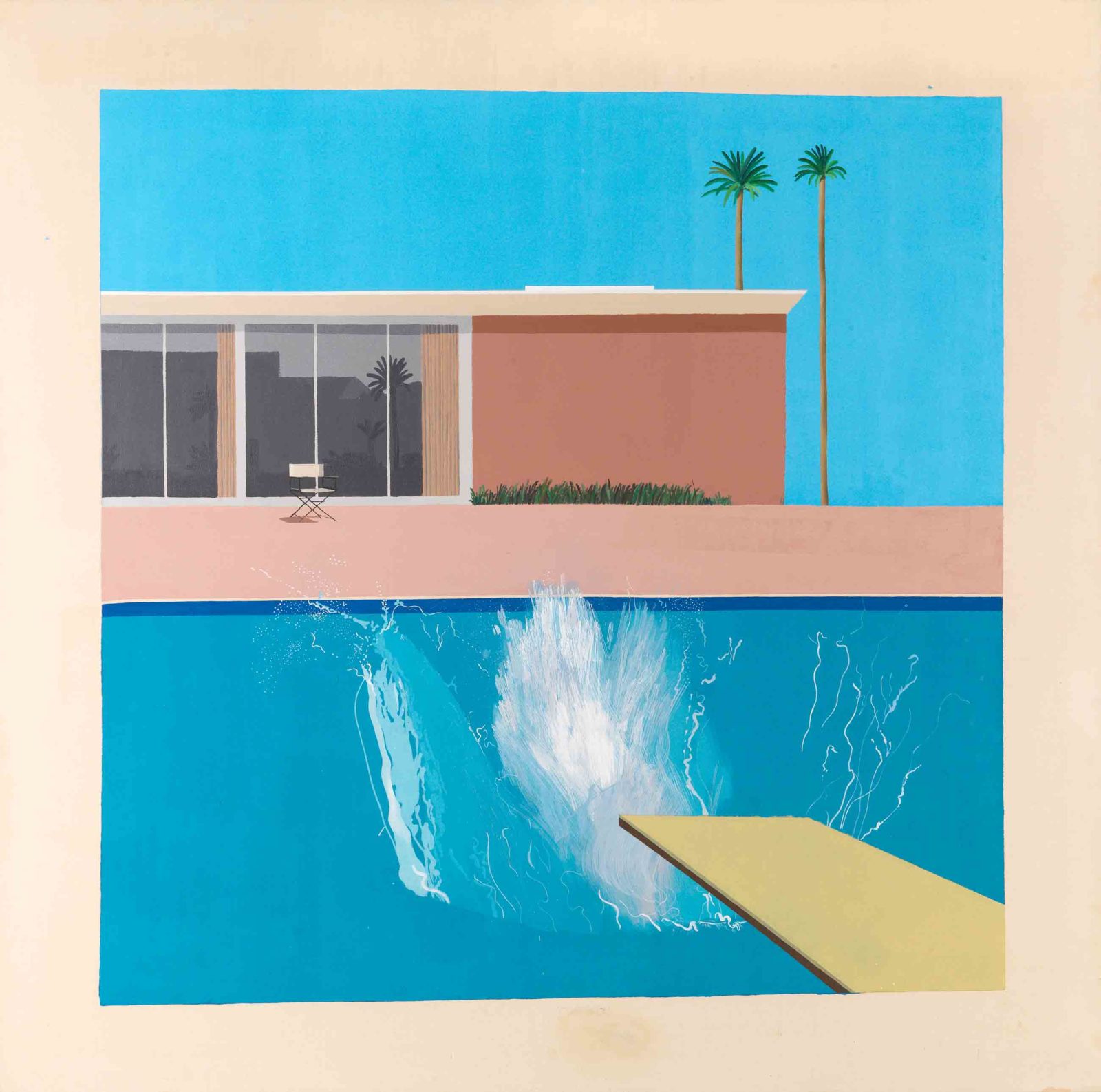 David Hockney, A Bigger Splash, 1967