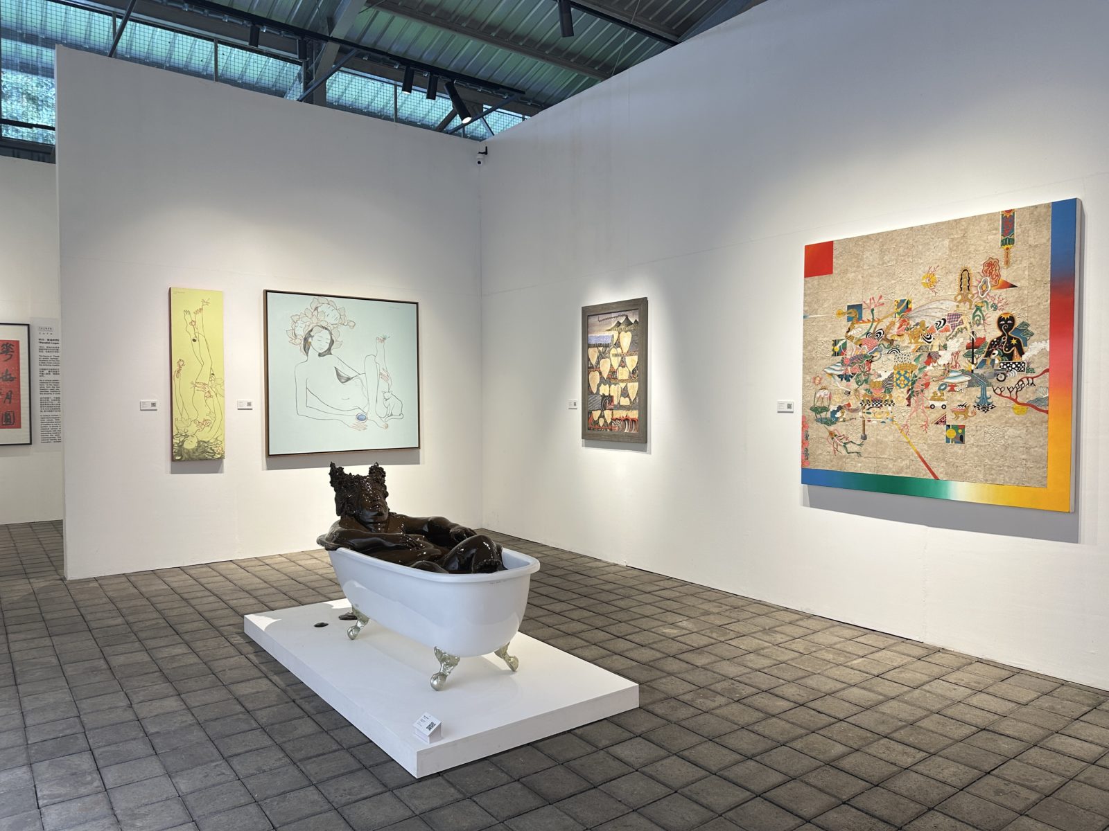 Area pameran Spectrum di Ubud Art Ground