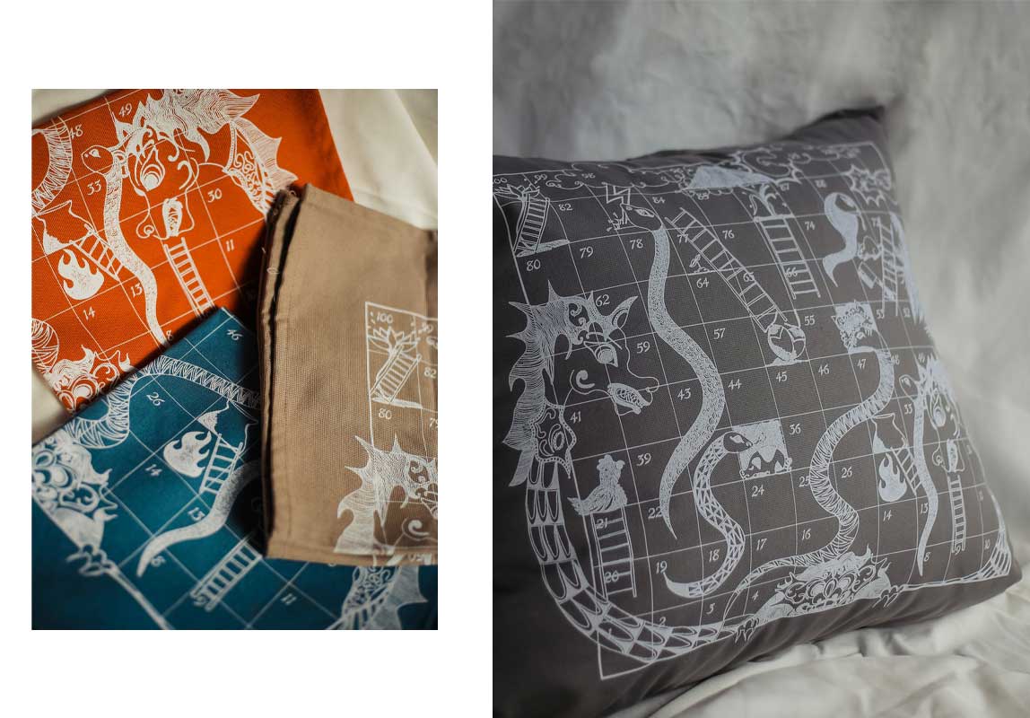 desain modern ular tangga