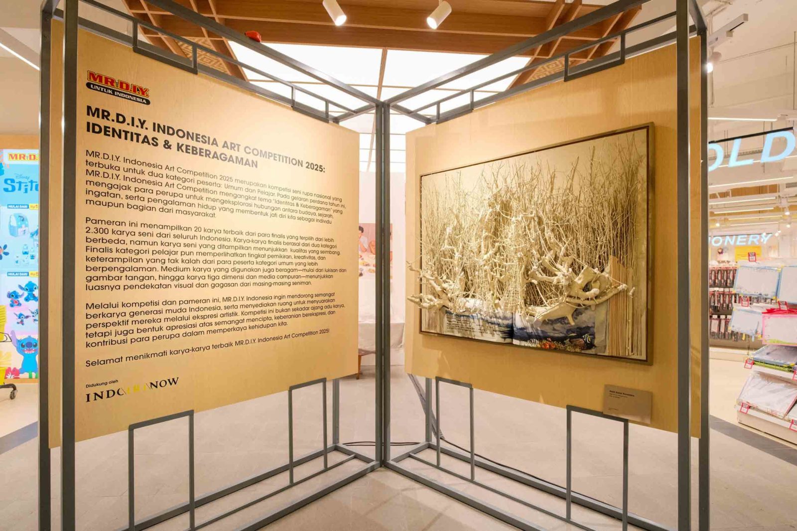 Karya para finalis MR.D.I.Y. Indonesia Art Competition 2025