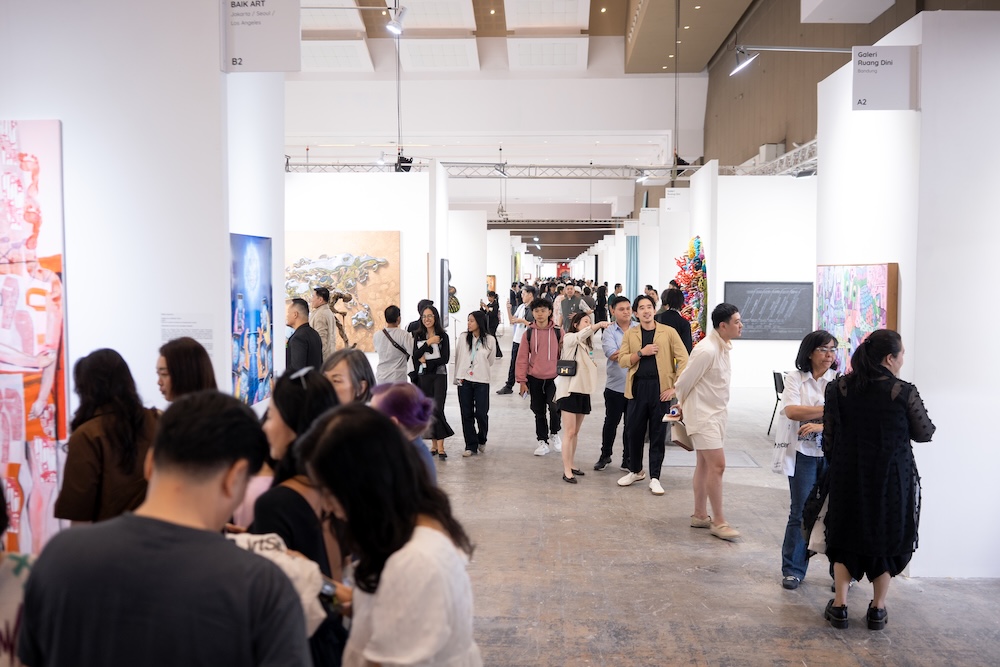 Suasana pameran di Art Jakarta 2025