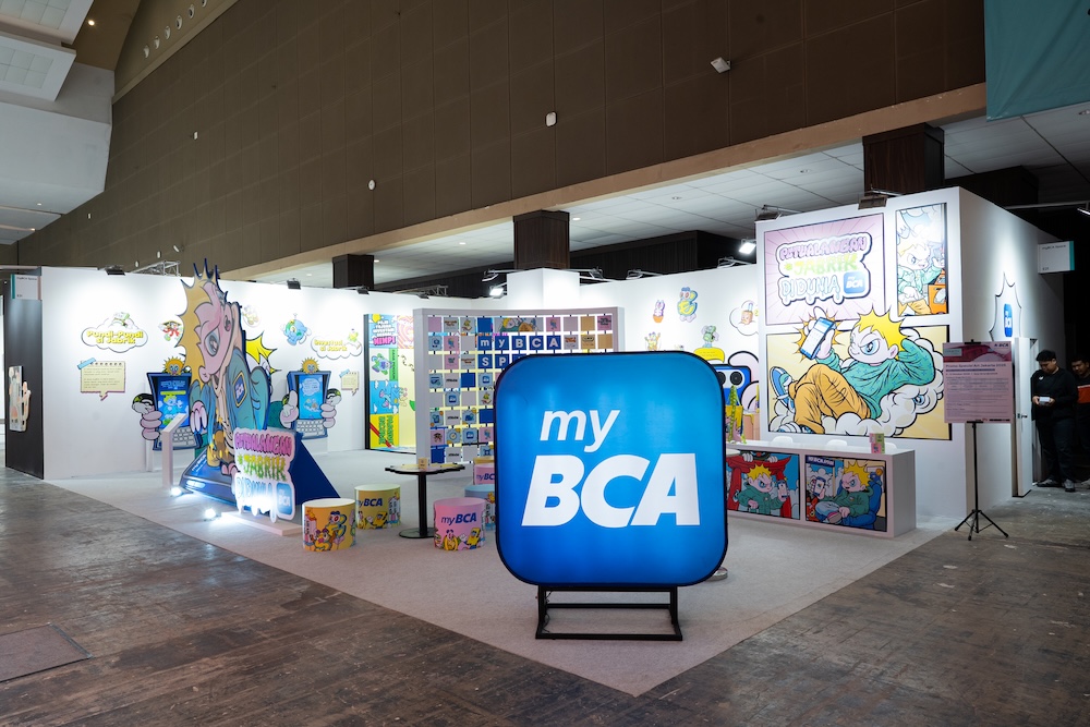 Booth BCA di Art Jakarta 2025