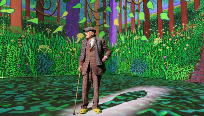 David Hockney_ Bigger & Closer (not smaller & further away) 1 (Image courtesy of David Hockney_ Bigger & Closer (not smaller & further away))