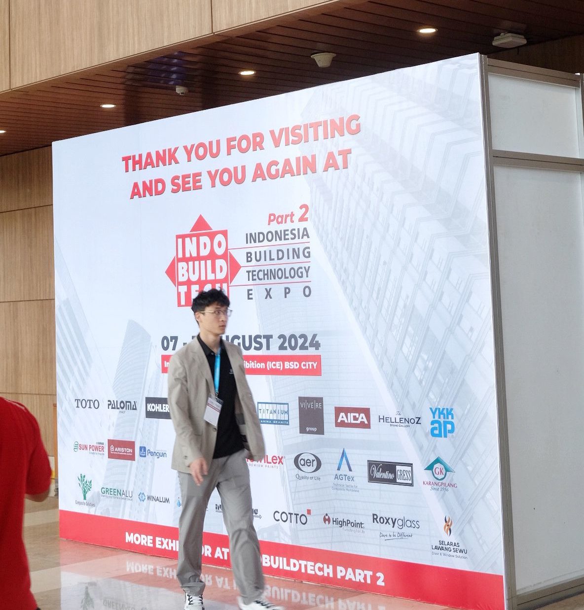 Rangkaian IndoBuildTech Expo 2024 Telah Dimulai