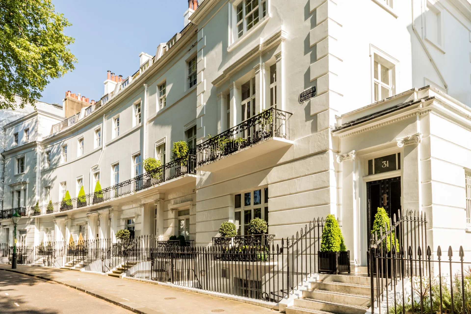 area perumahan mewah di London