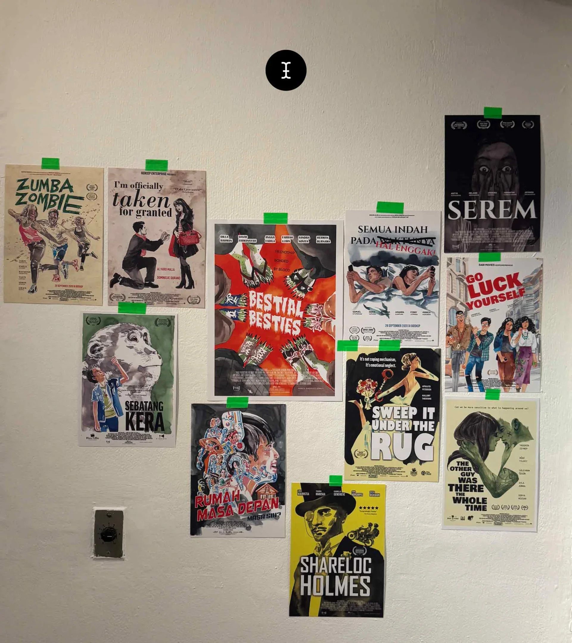 Poster film plesetan karya Emte