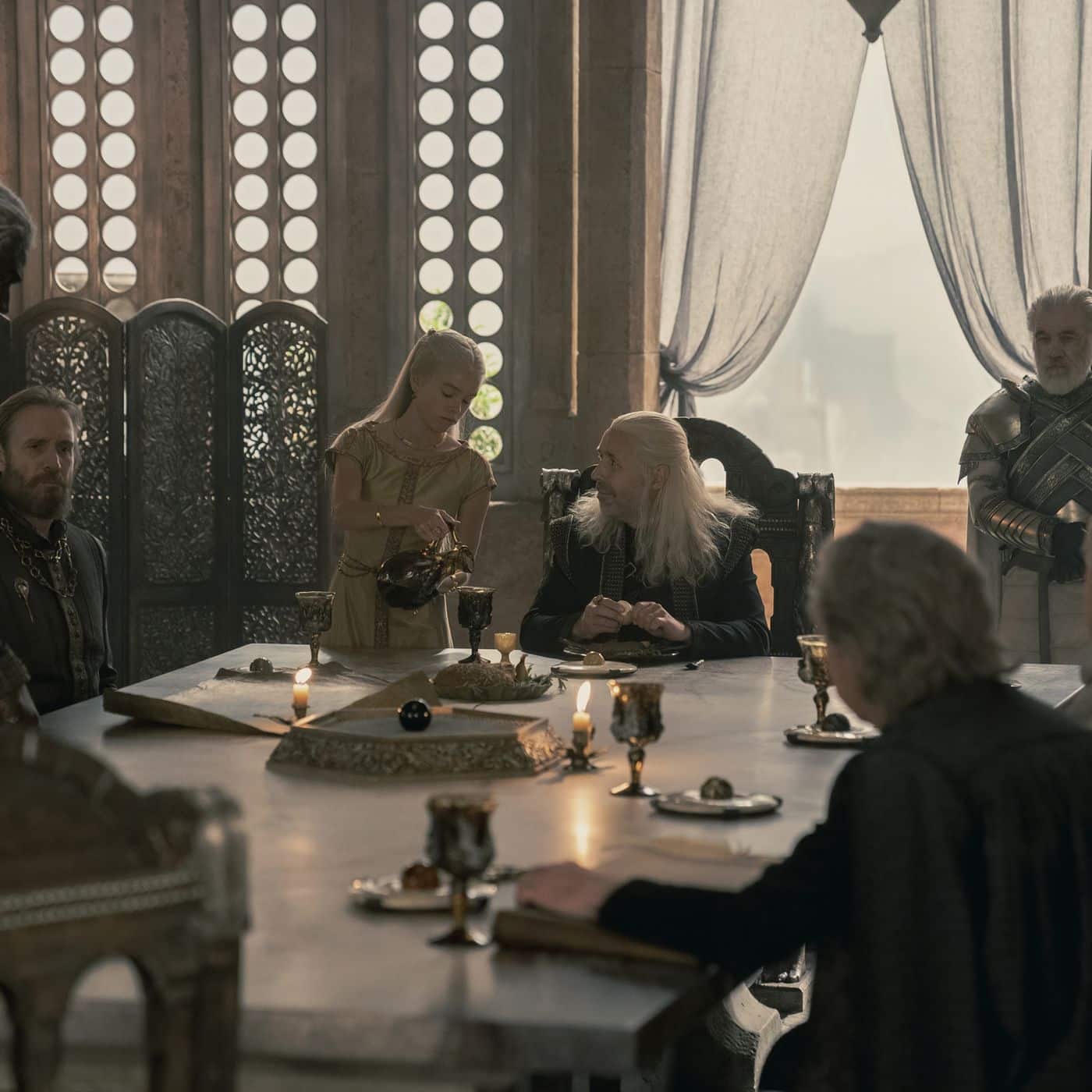 Indahnya Arsitektur Bangunan di Serial House of the Dragon
