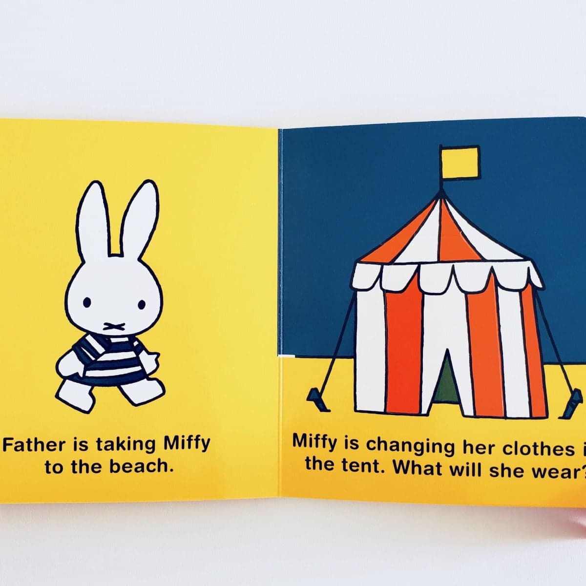 Kelinci Miffy pergi ke pantai