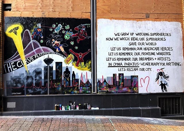 karya seni mural di kanada